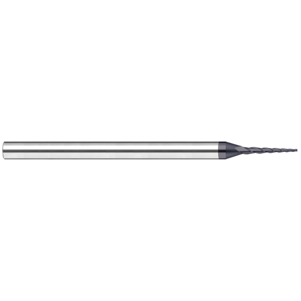 Harvey Tool Miniature End Mill - Tapered - Square, 0.0450", Shank Dia.: 3/16" 996245-C6